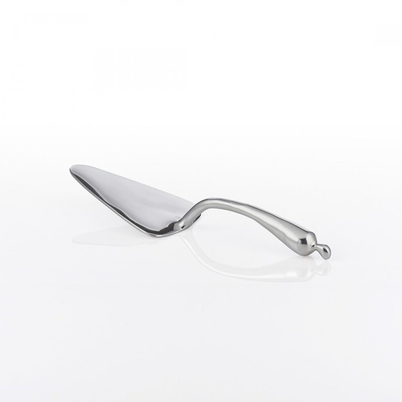Pod Cake Salad 2 Piece Serving Set, Silver