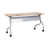 Silver Mist Frame/Oak Top