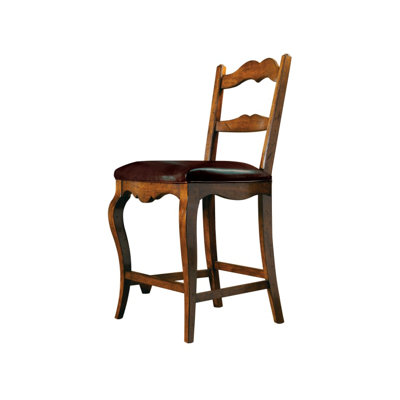 Bellanger Yes Stool with Solid Wood Frame