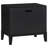 Mason Black 2-Drawer Nightstand