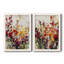 Fleurs sauvages en fleurs I, toile encadrée de qualité supérieure - prête à être accrochée-834670122-834670123