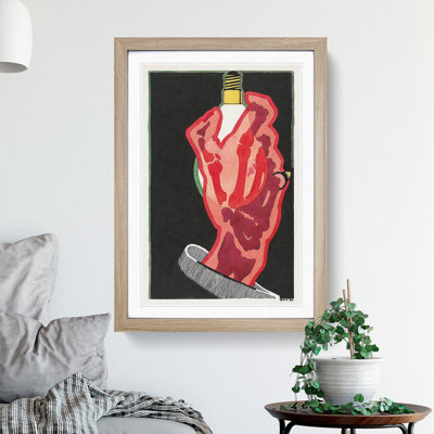 Light Bulb by Reijer Stolk - Picture Frame Painting