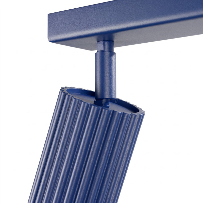 Karbon Aluminium Flush Mount, Ultramarine, 30x6,5x16,5 cm