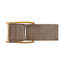 Chaise longue en bois et osier Hampton-1469894709
