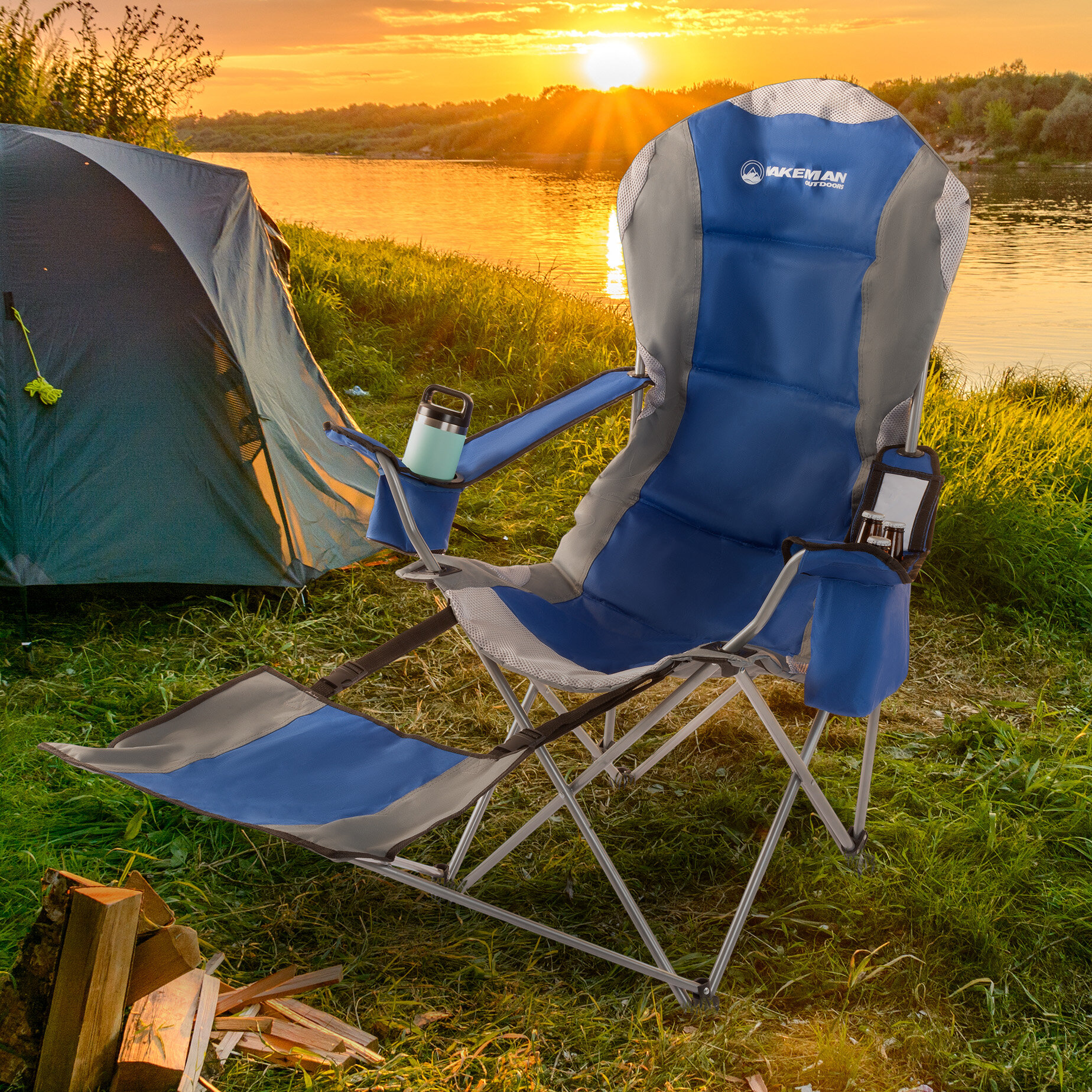 wakeman Folding Camping Chair  Reviews Wayfair
