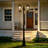 2-Heads Outdoor Solar Lamp Post Lights with Dusk to Dawn Sensor