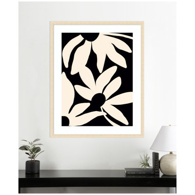 «Minimal Blooms» par Alicia Bock, impression murale encadrée