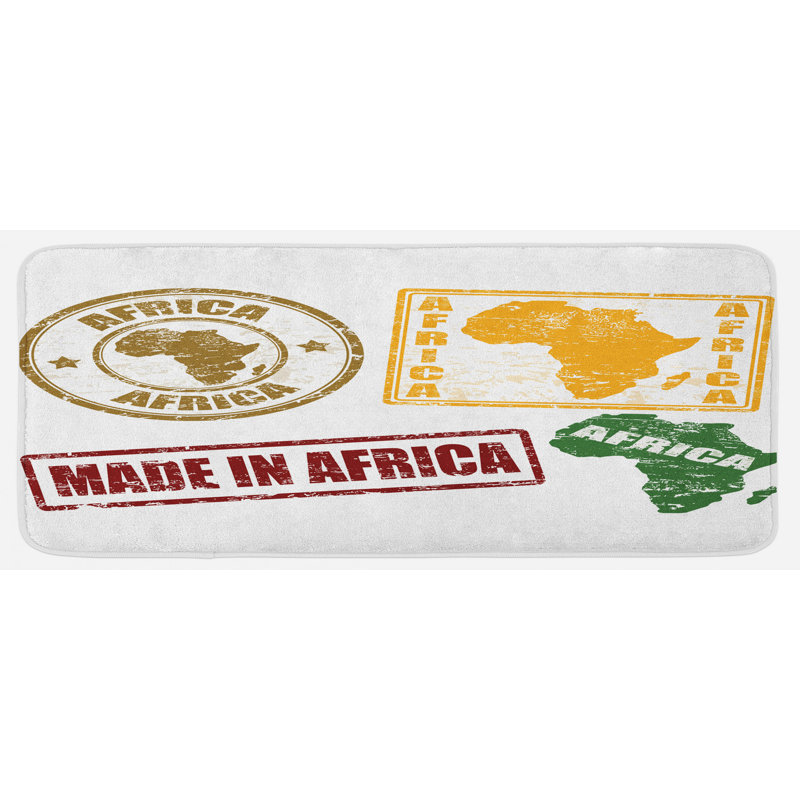 Tapis de cuisine africain