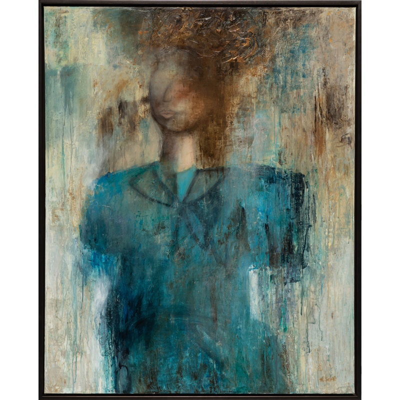 Shayna par H. Scott - reproduction d'art sur papier encadrée