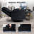 Recliner Sofa Set, Manual Reclining Chair Loveseats with Cup Holders, Chanah Bonded Leather Recliner Sofa Home Theater Seating Suitable for Living Room Furniture-1441863267