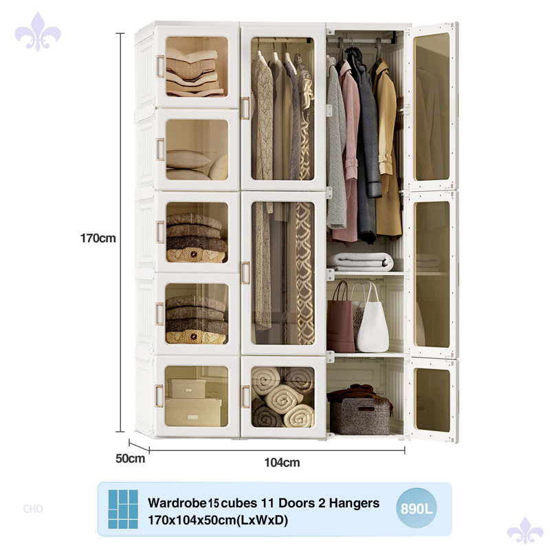 Commode de rangement pour vêtements