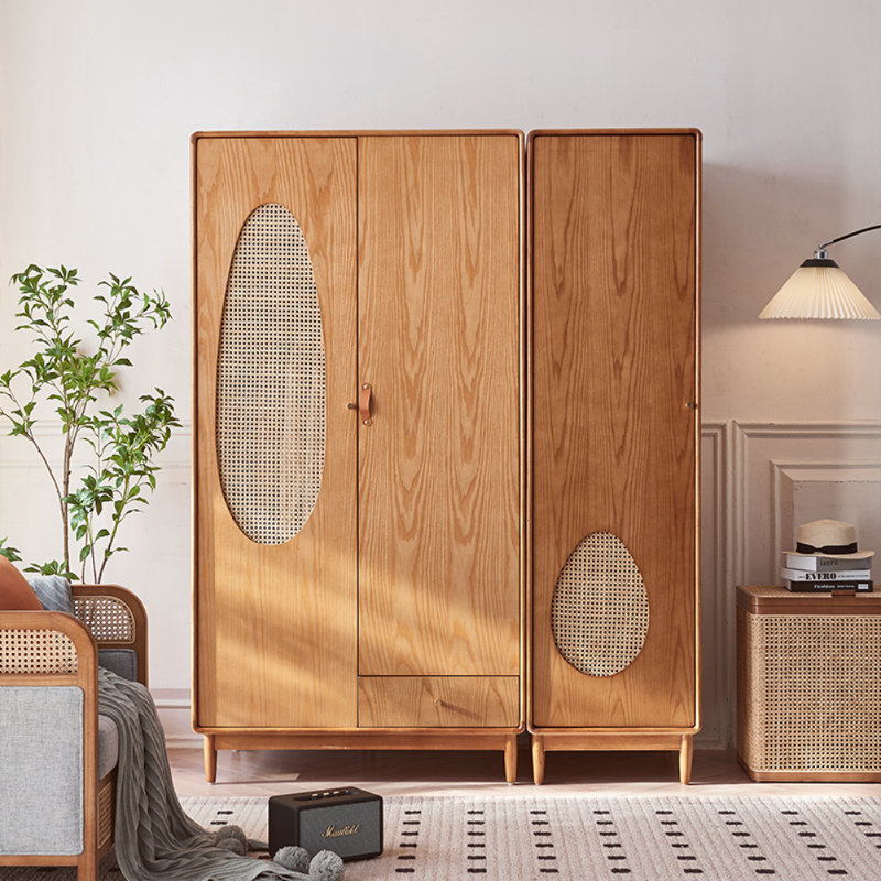 Simple Solid Wood Design Wardrobe