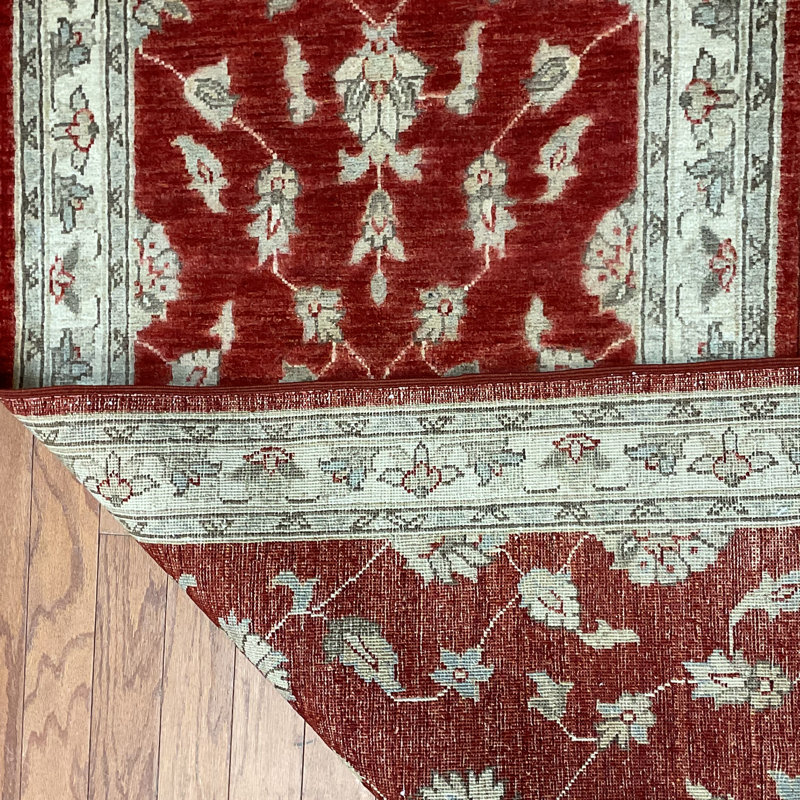  Handmade Oushak Wool Runner