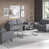 Polyester gris clair est en rupture de stock