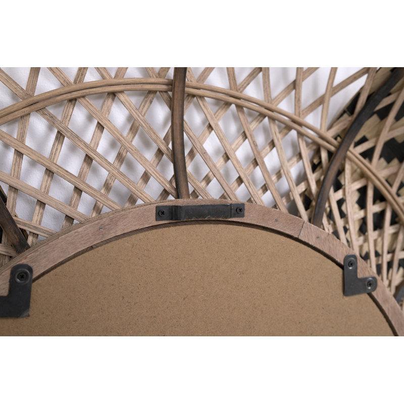 Wordsworth Rattan Mirror