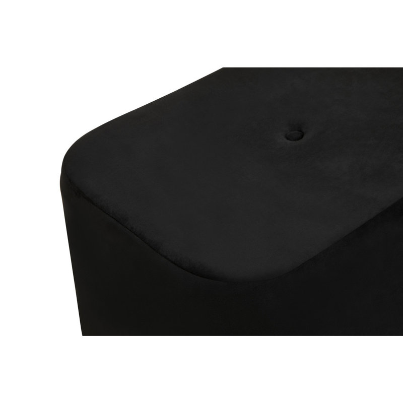 Manufactured Wood Accent Stool, Black