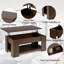 Table basse à plateau relevable avec rangement
