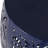Iron Cut Metal End Table - Navy, 16.34W X 16.34D 20.16H, Ready To Enjoy Modern Navy Cut, No Assembly Hassles-1981369664