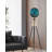 Modern Luxury Compact Tripod Floor Clock