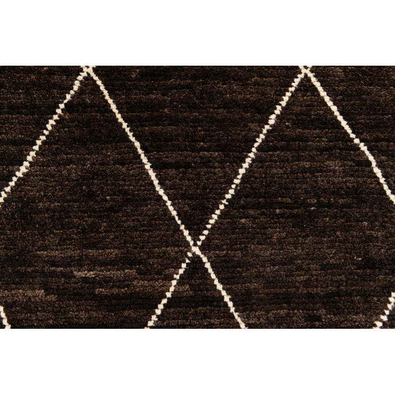 Tapis de couloir brun foncé Kalmanovitz