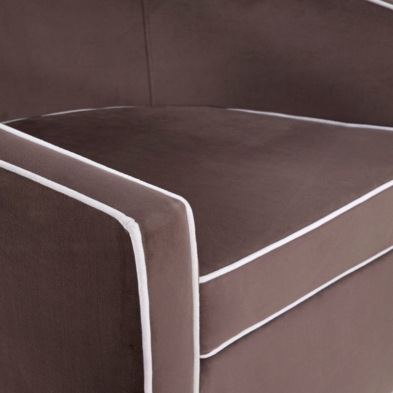 Kendall Maple Brown Swivel Chair