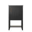 Meuble-lavabo de salle de bain durable avec lavabo et porte à fermeture douce-1456781574