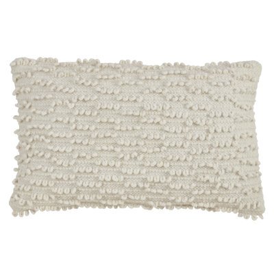 Theo Collection Ruffled Cotton Throw Pillow
