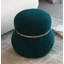 Tabouret de bonhomme de neige vert foncé WKJ1Y, largeur du corps du siège: 14,56 po, ventre rond, mignon et ludique, convient à tout espace-682773686