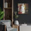 Art mural en métal luxueux «Rock N Roll Guitars Brown» par Michael Mullan-102872834