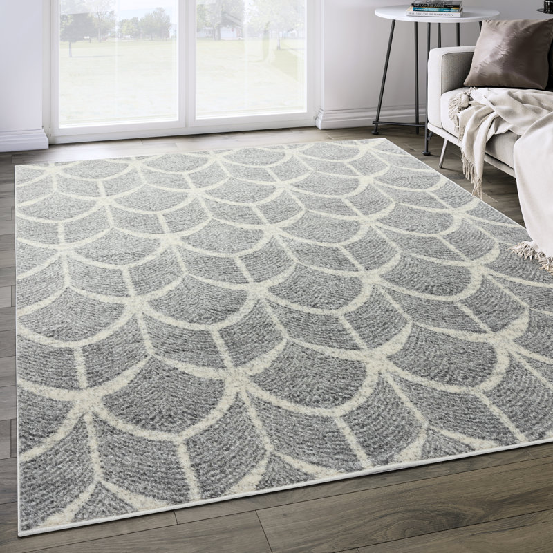 Magaret Abstract Indoor Rug, Rectangle 5' 3" x 7' 6"