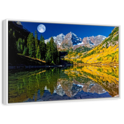 Maroon Bells pleine lune