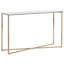 Adarian 120cm Glass Top Console Table