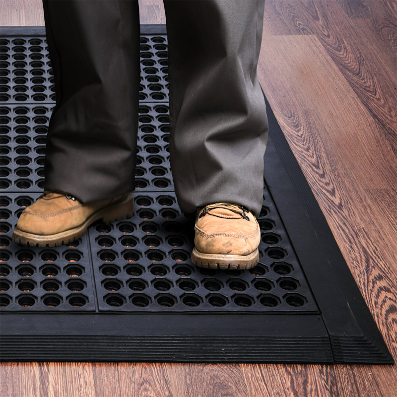 Doortex Non-Slip No Pattern Doormat, Rectangle 90 x 150cm