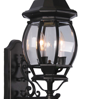 3-Light Outdoor Wall Lantern -  Volume Lighting, V8760-5