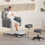 Fauteuil de pédicure ergonomique avec inclinaison, pivotant à 360 °, repose-pieds réglable et spa pour les pieds, comprend un tabouret roulant pour les salons de manucure et les spas de beauté à domicile-331816308
