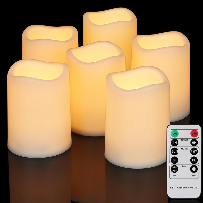 Scented Unscented Flameless Tealight Candle