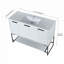 Meuble-lavabo autoportant avec lavabo en résine-225706968