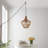 Yerres 1 - Light Brown Single Pendant