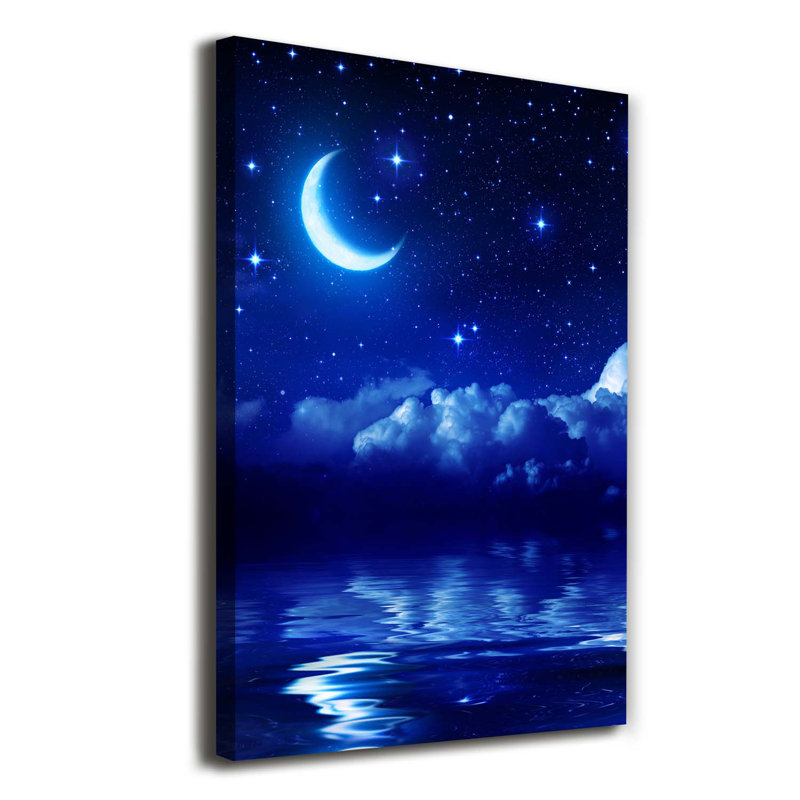 Sky At Night - Wrapped Canvas Print