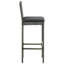 Tabouret de bar d'extérieur 29,9 po avec coussin-88716015-88716016