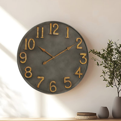 Mckibben Metal Wall Clock