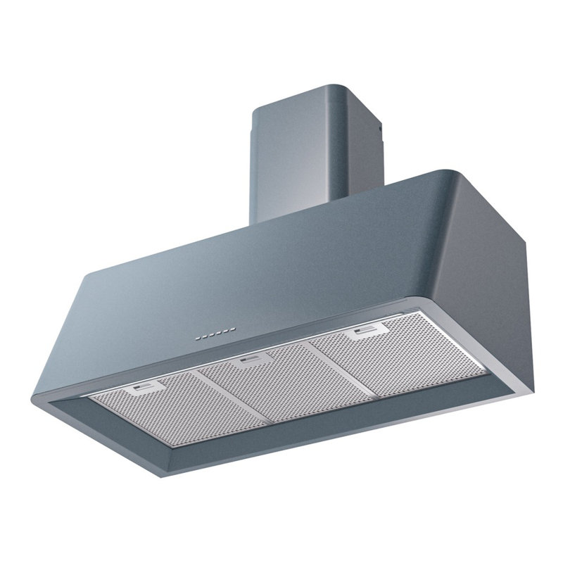 Hotte murale 36 pouces avec 600 PCM ILVE Nostalgie II Series, Bleu gris, 36"