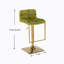 Tabouret pivotant à hauteur réglable Aldegonde Zariyah-88116790