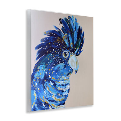Coco The Cockatoo Wall Plaque, design by Jennifer Seeley