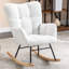 Chaise berçante de chambre à coucher moderne avec rembourrage en mousse-961916611