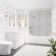 Raymore Series 60'' W x 62'' H Single Added Frameless Tub Door with Clear Glass