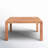 Bettsy Square Teak Solid Wood Outdoor Dining Table Umbrella Hole ,-1185317461