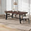 Table de salle à manger industrielle pour 6 à 8 personnes, grande table de cuisine longue de 70,9 po avec structure en métal robuste, facile à assembler, comptoir rectangulaire pour le dîner, la cuisine, la salle à manger-785424797