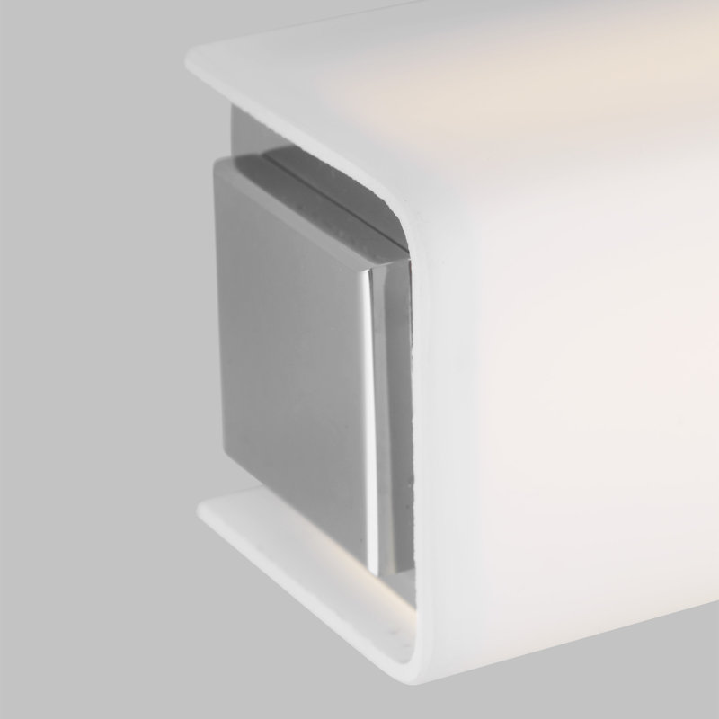 Milan 1 - Light LED Bath Bar, Chrome