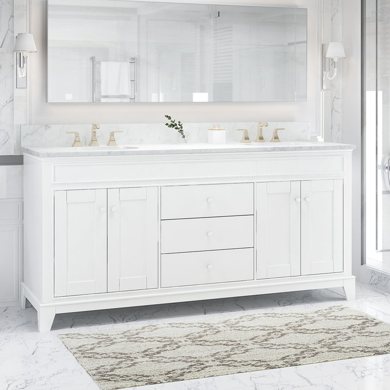 ARMOIRE 72 po, Blanc